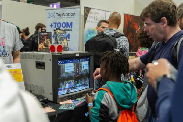 Stand d'un des studios indépendants